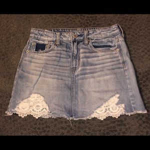 American Eagle Jean Skirt